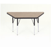 Small Trapezoid Activity Table with Short Legs