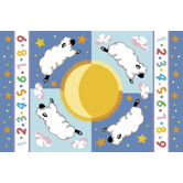 Olive Kids Sleepy Sheep Baby Kids Rug