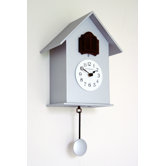 Cuckoo Meridiana Wall Clock in Aluminum