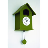 Cuckoo Meridiana Wall Clock in Duchamp Green