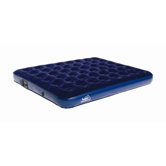 Deluxe Queen Air Bed with Built-in Battery Pump in Navy Blue
