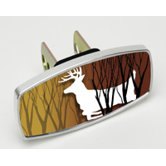 HitchMate Buck Silhouette Premier Series Hitch Cap