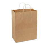 7" x 13" x 7" Handled Shopping Bags in Natural