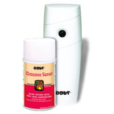 9.5" x 4" x 3" Air Freshener Starter Kit in Cinnamon White