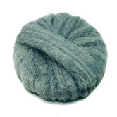 17" Diameter Grade 2 Radial Steel Wool Pads in Gray