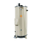 Commercial Tank Type Water Heater Nat Gas 98 Gal Master-Fit 90,000 BTU Input Single Flue Model