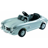 Mercedes Benz 300SL W198 6v Car Toy in Silver