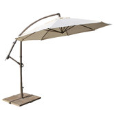 Cantilever 300cm Parasol with Base