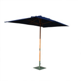 Monaco 300cm X 200cm Wooden Patio Parasol