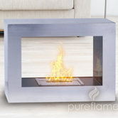 Window Bio-fuel Fireplace