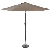 Crank and Tilt Aluminium Parasol