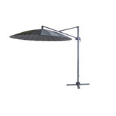 Palermo Cantilever 330cm Parasol in Grey