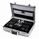 Empty Aluminium Case for 72 Piece Cutlery Set