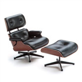 Miniatures - Lounge Chair and Ottoman by Charles Eames