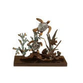 Sea Turtle Snap Shot Statue