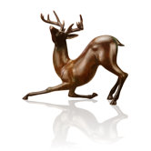 Contemporary Deer Sculpture
