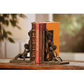 Pinecone Bookends Pair