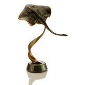 Stingray on Ribbon Statue
