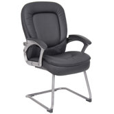 Guest Chair with Padded Armrests