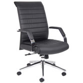 High-Back Executive Chair with Arms