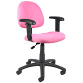 Mid-Back Office Chair with Adjustable Arms