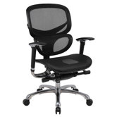 Mid-Back Mesh CaressoftPlus Multi-Functional Office Chair