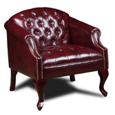 Button Tufted Club Chair