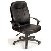 High-Back Leather Executive Chair