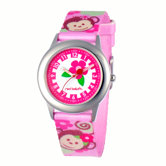 Girl's Pretty Girl Monkey Kid's Time Teacher Watch