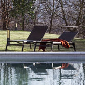Victor Chaise Lounge and Canopy