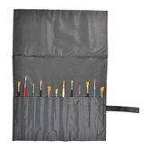 Roll Up Brush Holder for Long Brushes