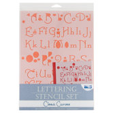 Clean Curves Lettering Stencil Set