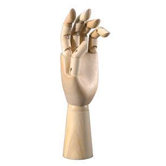 Male Left Hand Mannequin