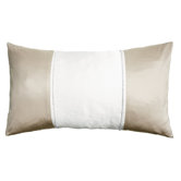Yarona Oyster Feather Filled Boudoir Cushion