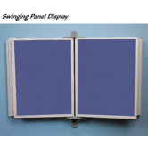 Full View Swinging Panels w/ White Matboard