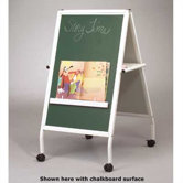 White MICE Wheasel Double-Sided Easel
