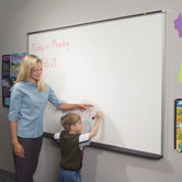 Dura-Safe Trim Markerboards with Black Trim 2' x 3'