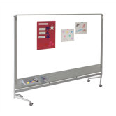 D.O.C. Partition Dura-Rite Markerboard/Dura-Rite Markerboard 6'H x 4'W