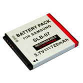 New 720 mAh Rechargeable Battery for SAMSUNG Cameras