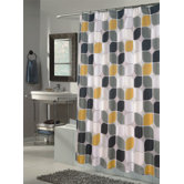 Metro Extra Long Fabric Shower Curtain