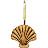 Seaside Shower Curtain Hooks (Set of 12)