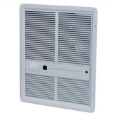 Fan Forced Double - Pole 10,240 BTU ( 277v ) Wall Heater w/ Summer Fan Switch