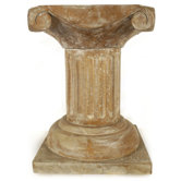 Small Gothic Pillar in Natural Limed finish