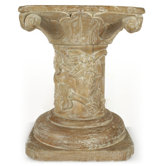 Small Grape Pillar in Natural Limed finish