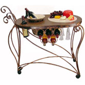 Bird of Paradise Serving Cart