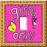 Girls Only Switch Cover