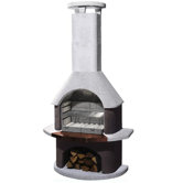 San Remo Masonry Barbecue Fireplace