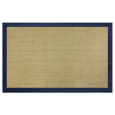 Blue Border Rug