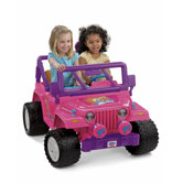 Power Wheels Barbie Jammin Jeep