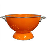 Calypso Basics 3 Quart Colander in Orange